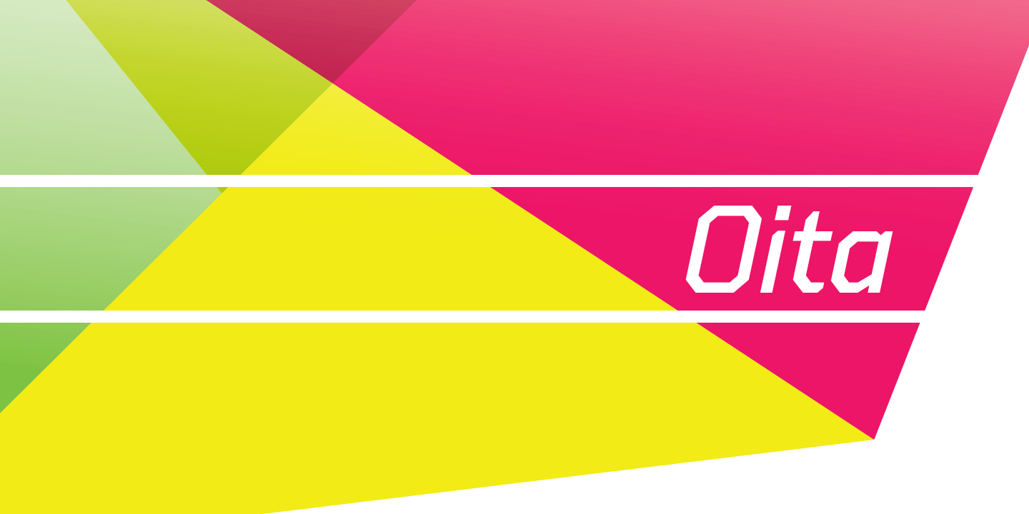 Oita Font Poster #1