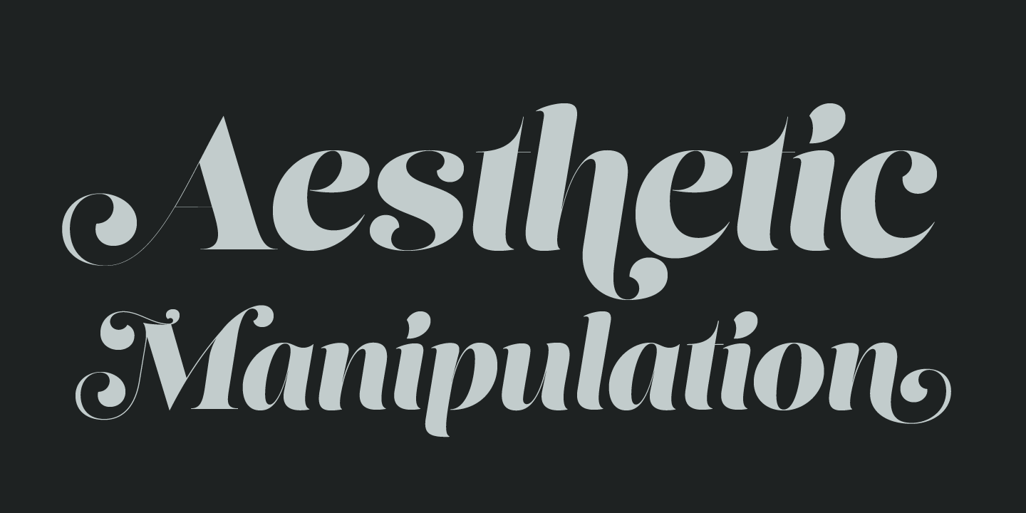 Lust Script Font Poster #1