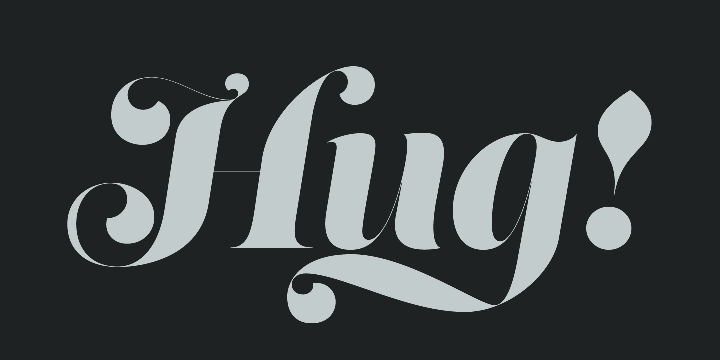 Lust Script Font Poster #1