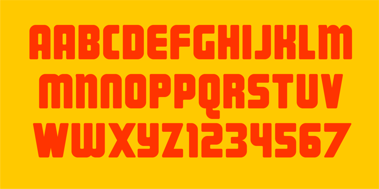 Magnum Font Poster #1