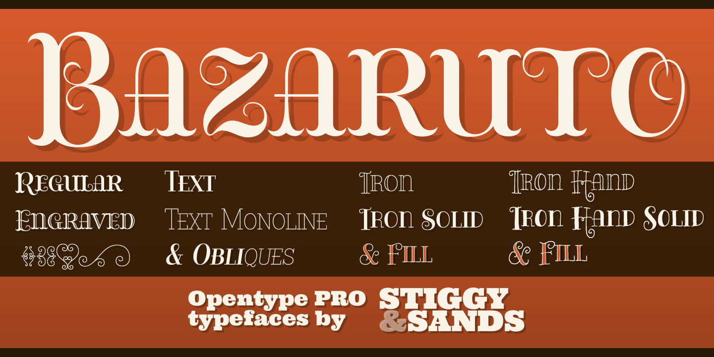 Bazaruto Family Font Family