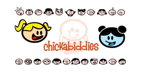 Chickabiddies Font Poster #1