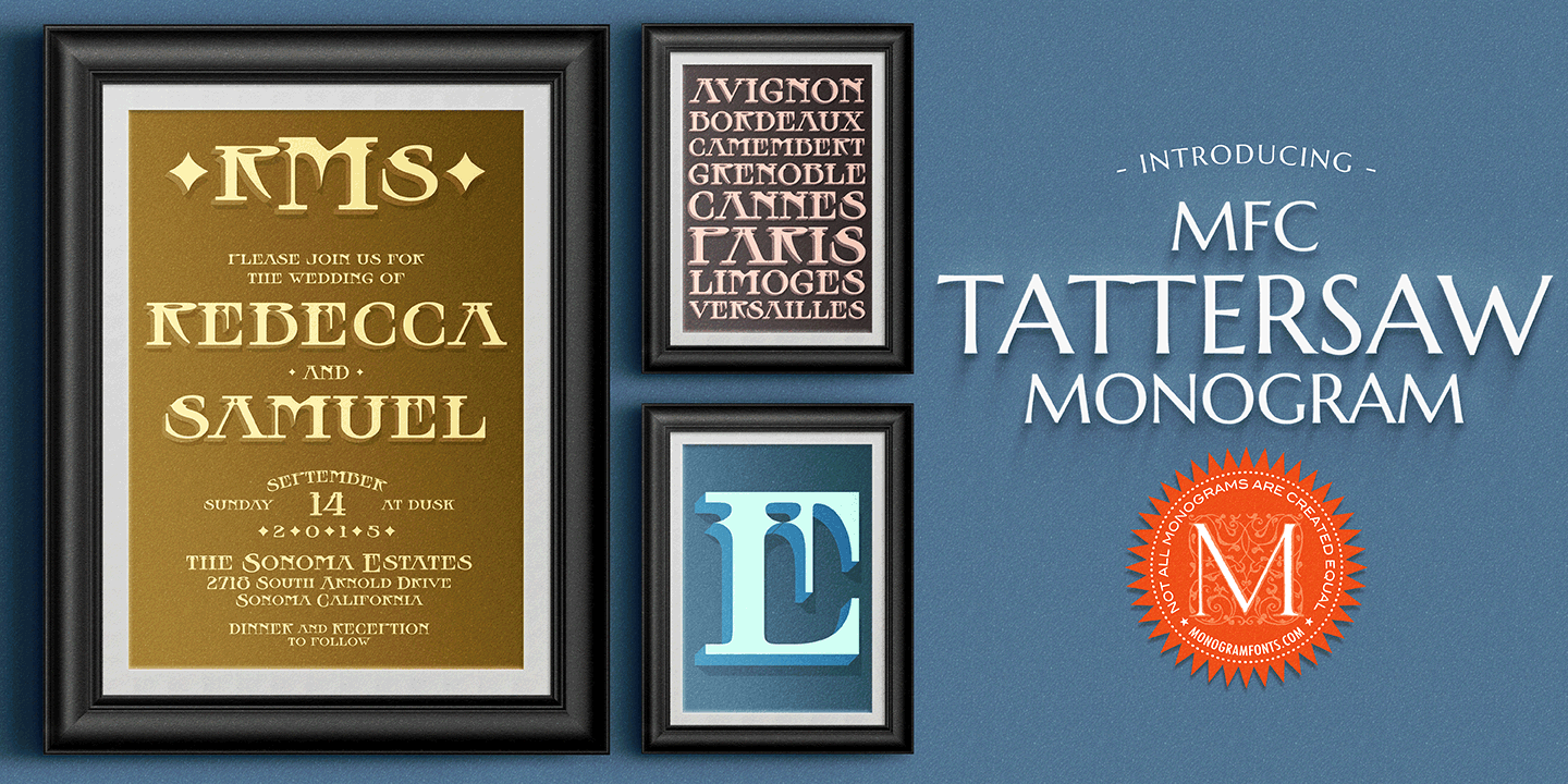 MFC Tattersaw Monogram Poster