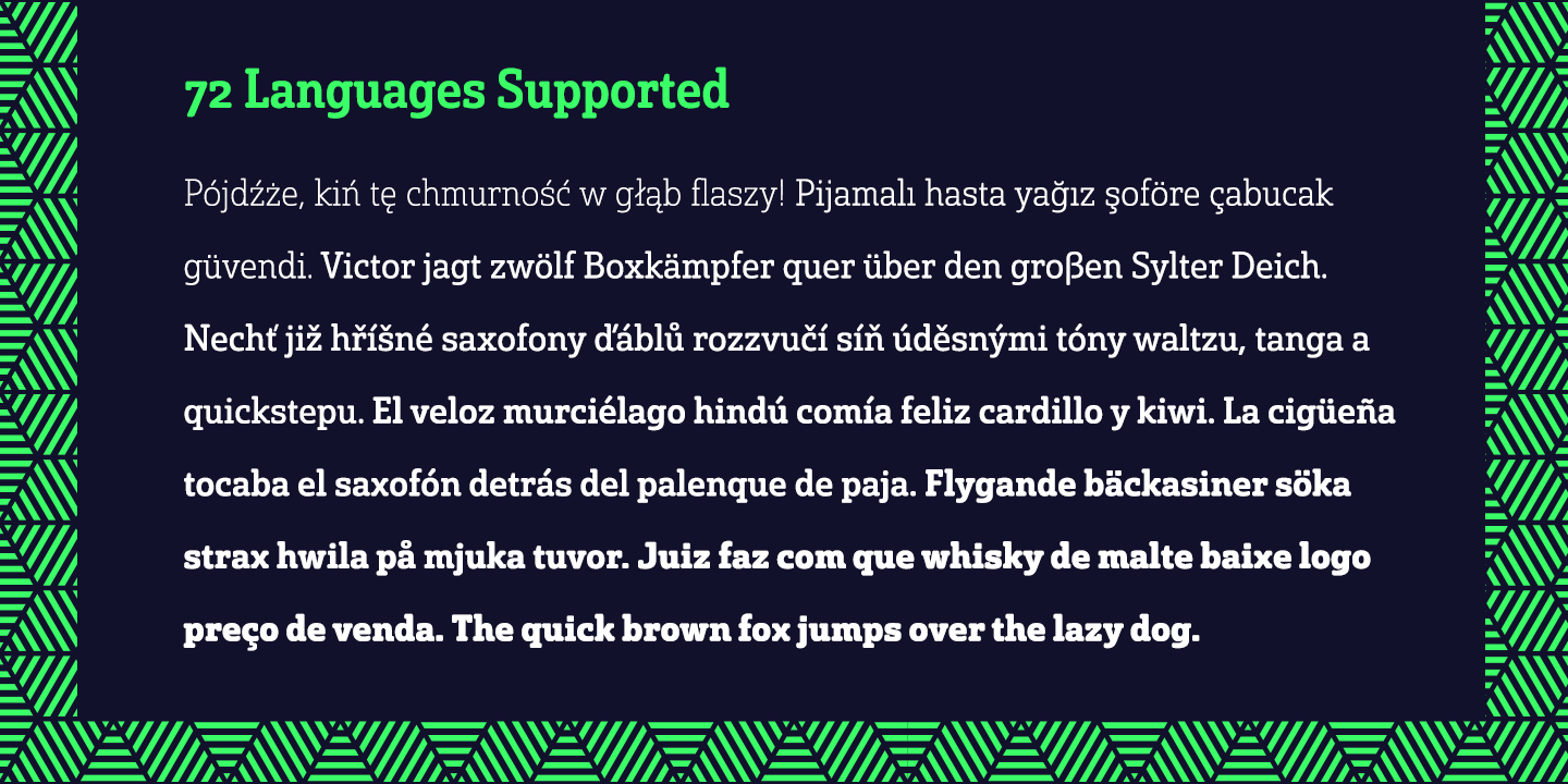 Solitas Slab Font Poster #1