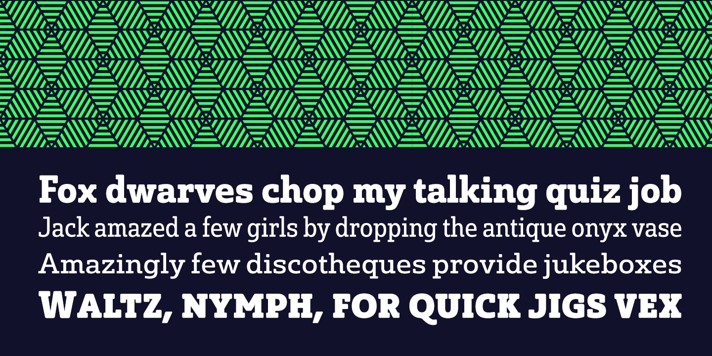 Solitas Slab Font Poster #1