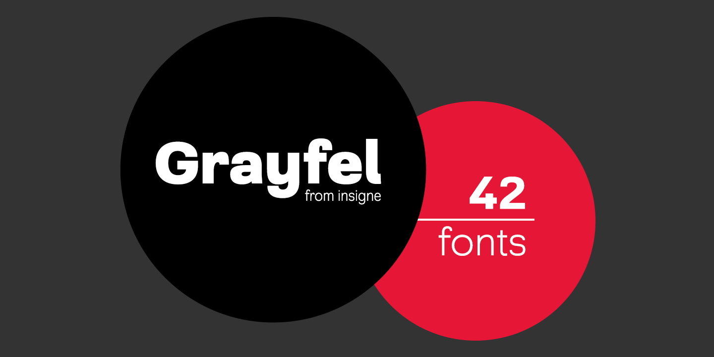 Grayfel Font Poster #1
