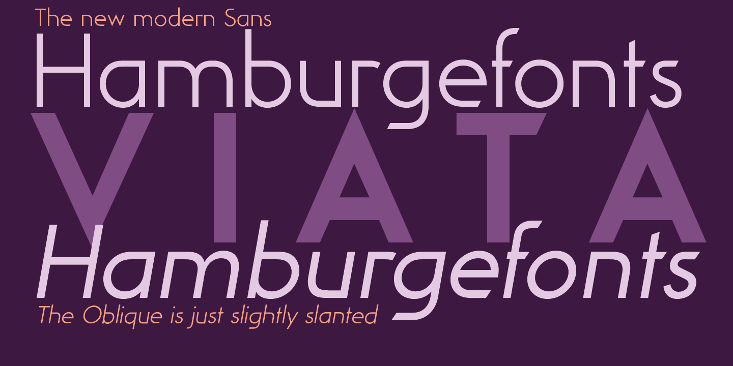 Viata Font Poster #1
