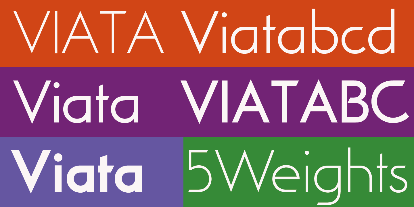 Viata Font Poster #1