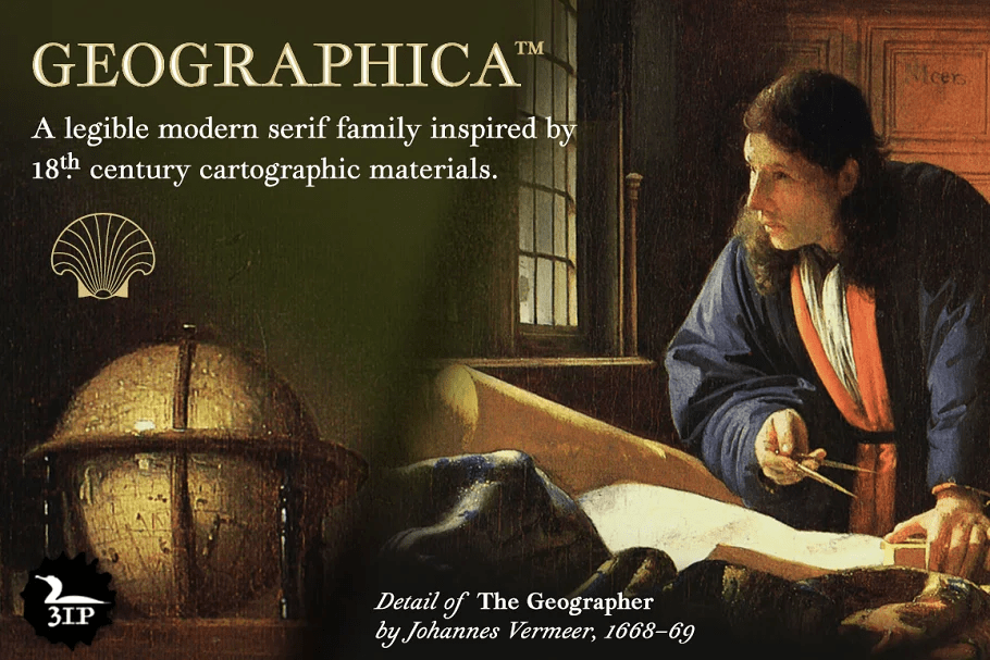 Geographica Font Poster #1