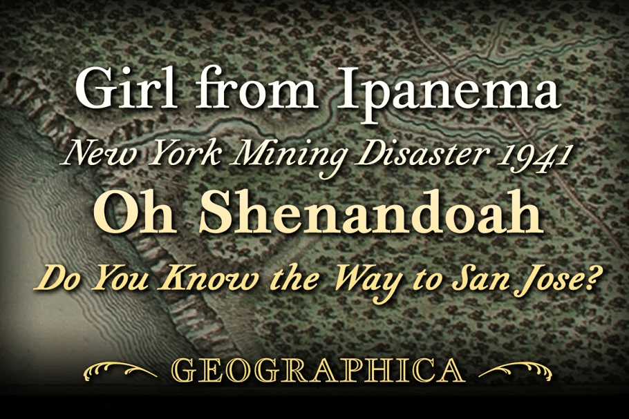 Geographica Font Poster #1