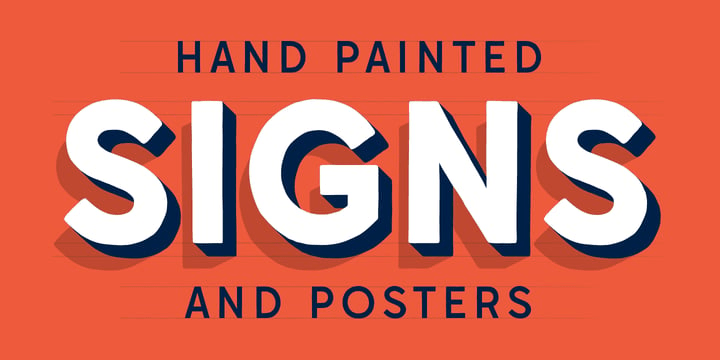 Basecoat Font Poster #1