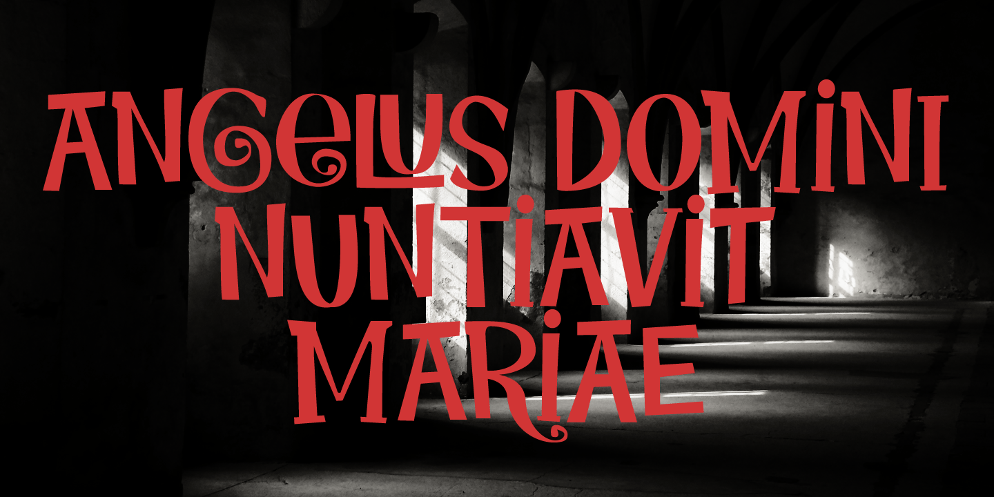 Cherubina Font Poster #1