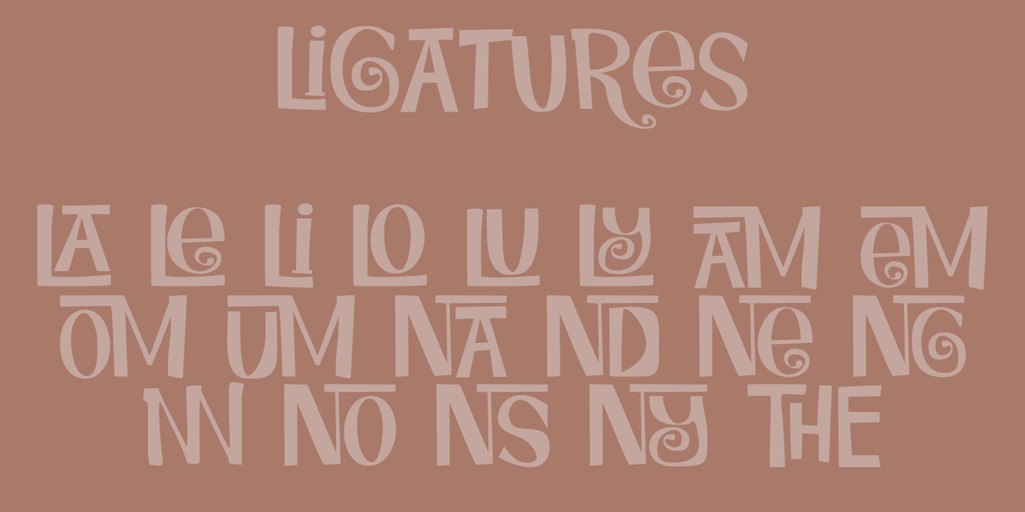 Cherubina Font Poster #1