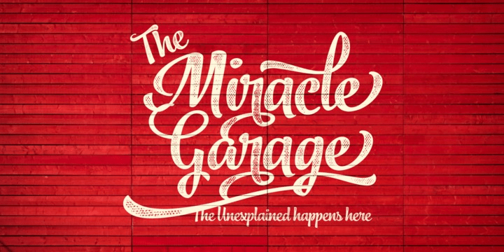 Jazz Script Font Poster #1