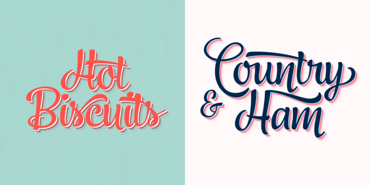 Jazz Script Font Poster #1