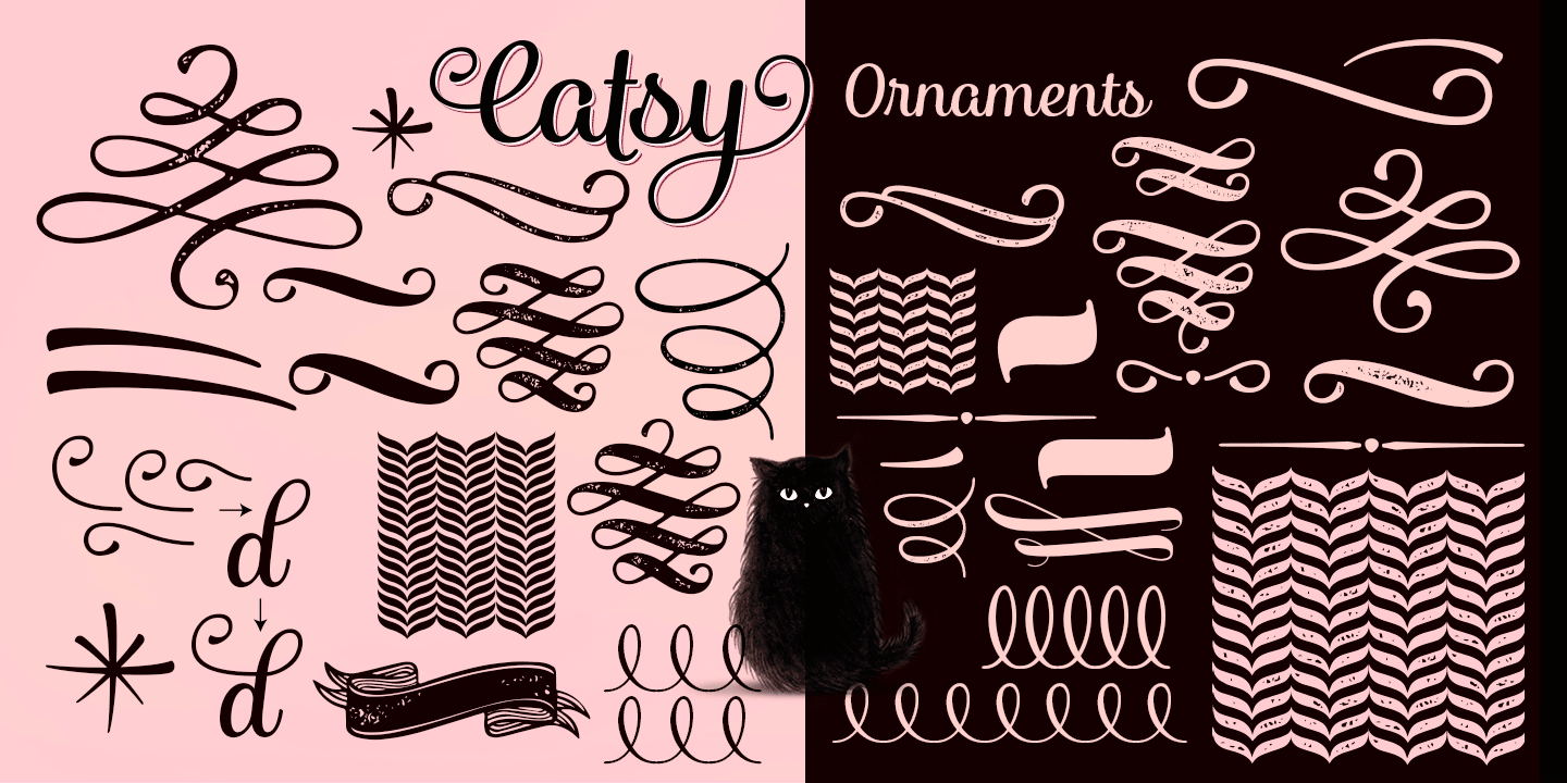 Catsy Font Poster #1