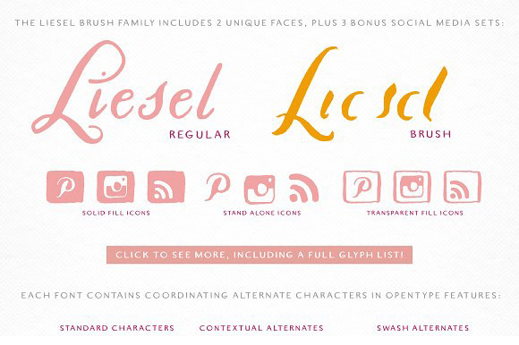 Liesel Font Poster #1