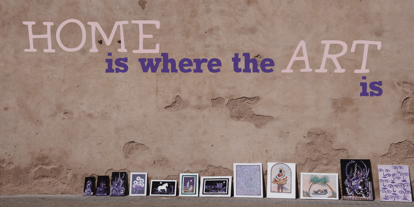 Homeward Bound Font Poster #1