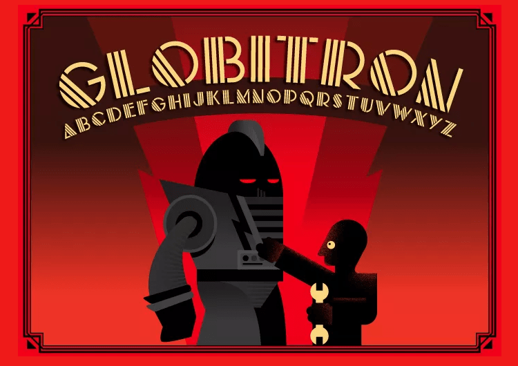 Port City - Serif Font Poster #1