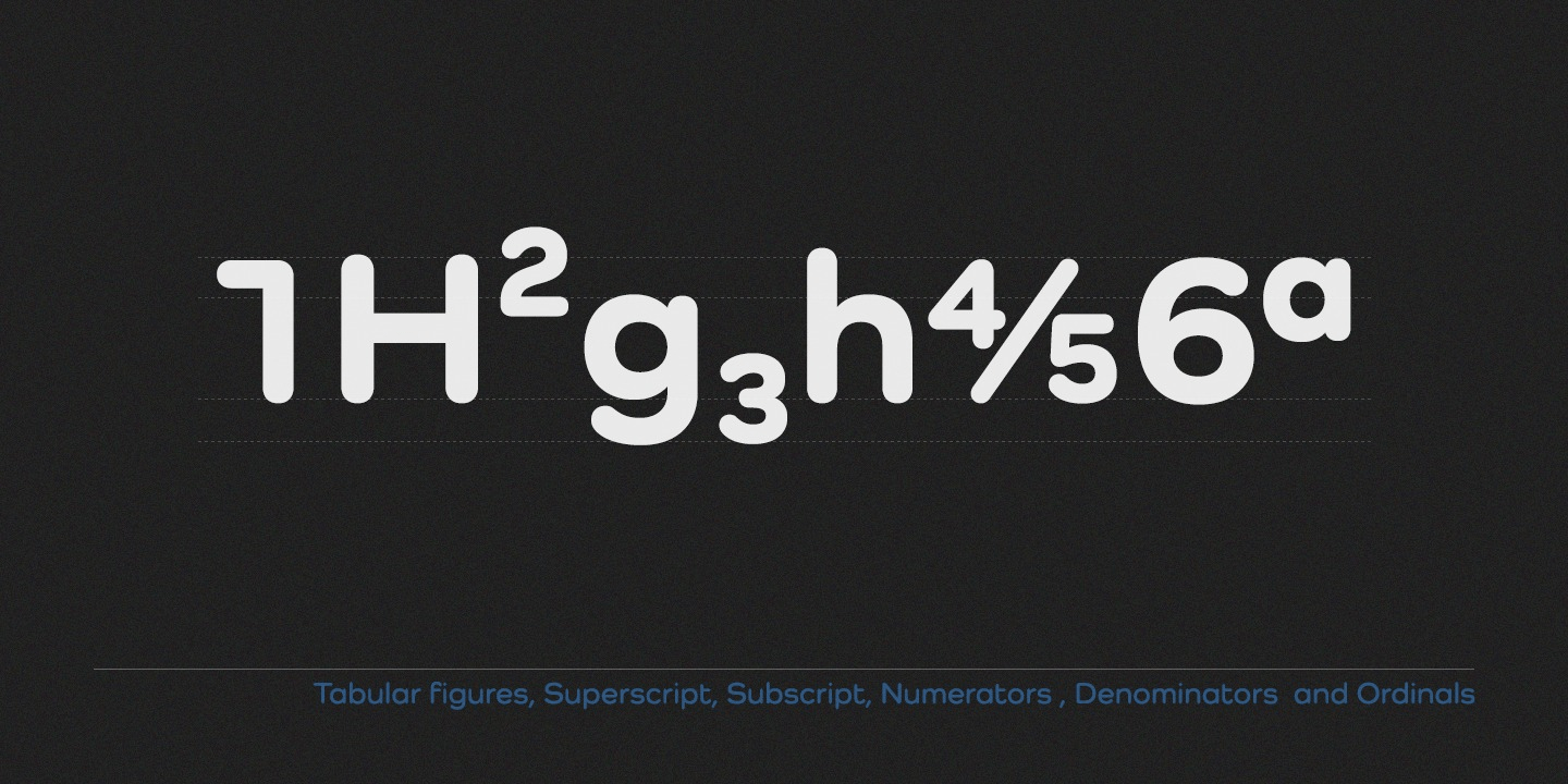 Como Font Poster #1