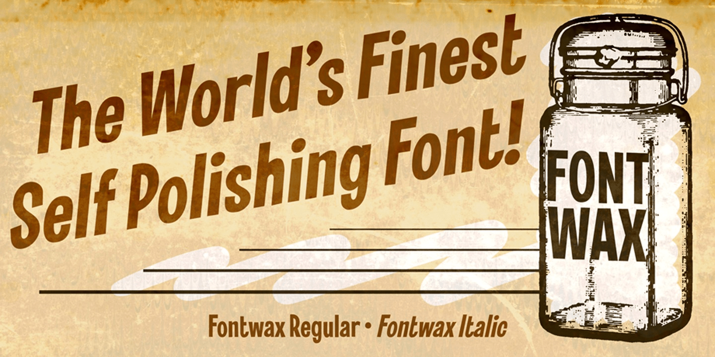 Fontwax Font Poster #1