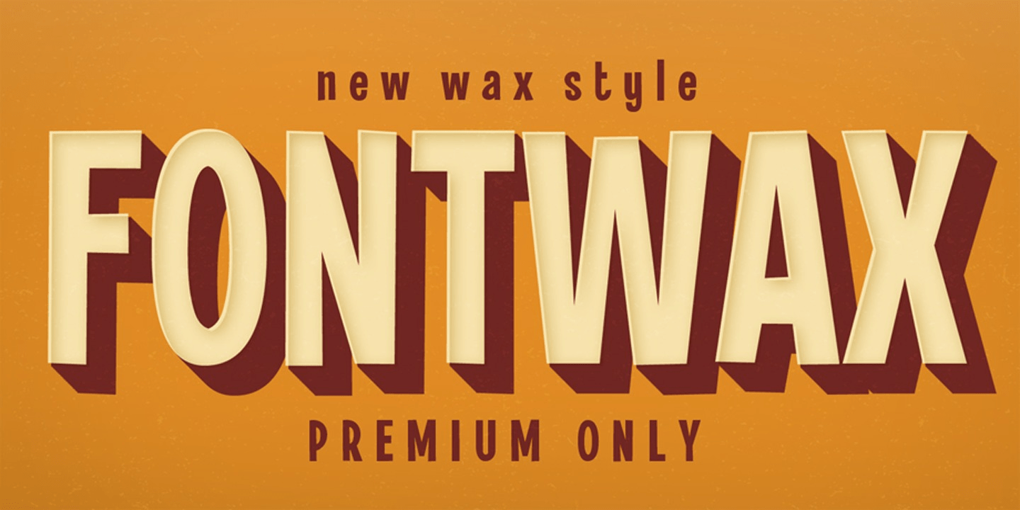 Fontwax Font Poster #1