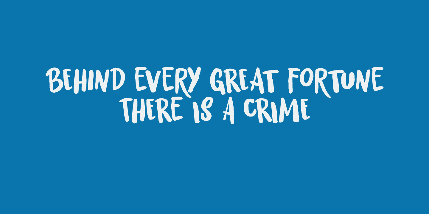 Twisted System Font Poster #1