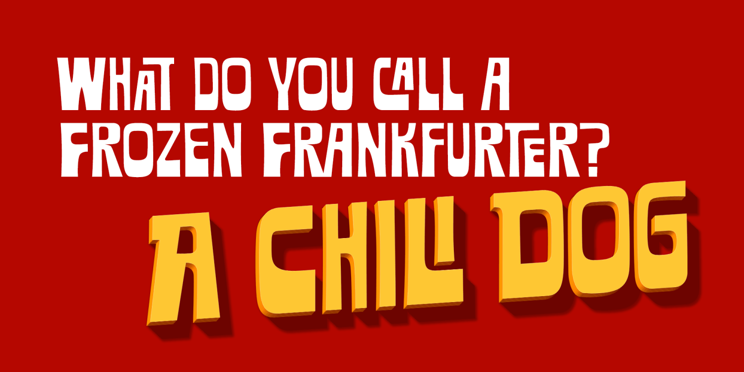 Chilidog PB Font Poster #1