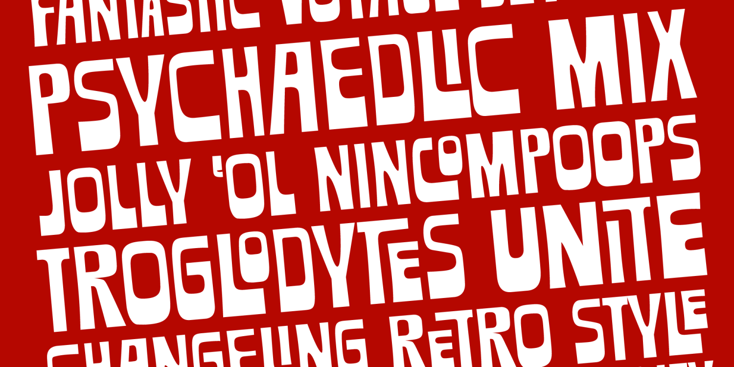 Chilidog PB Font Poster #1