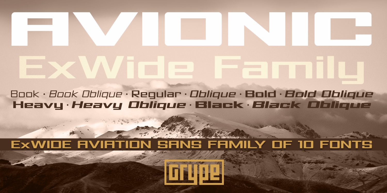 Avionic Ex Wide Poster