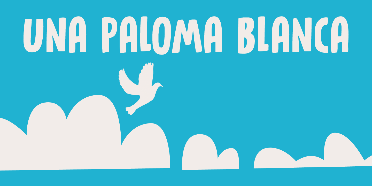 Pigeon Post Font Poster #1