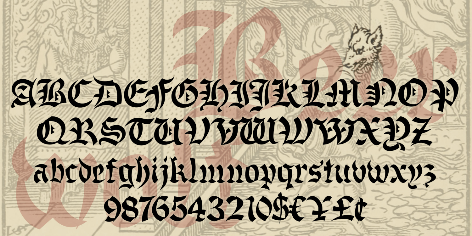 Beerwolf Font Family Poster