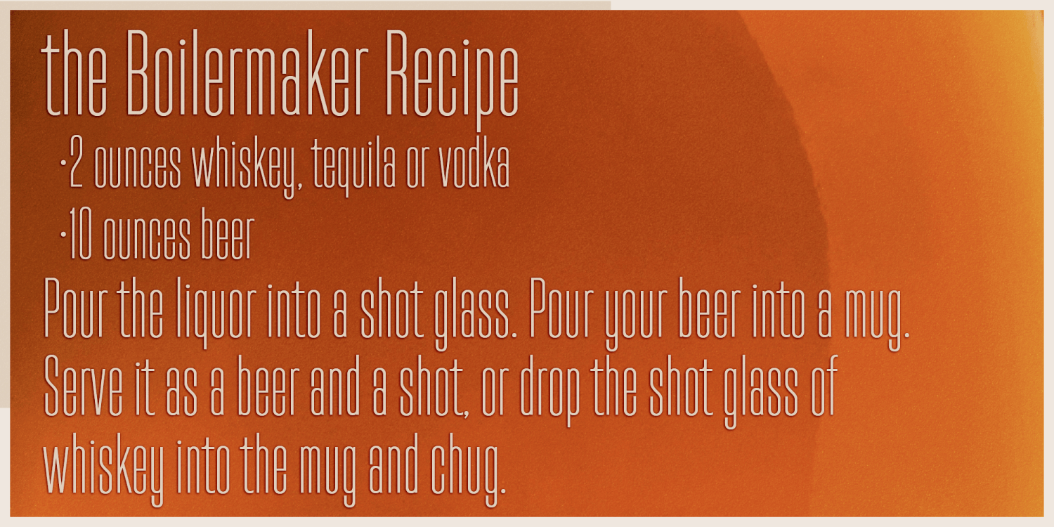Boilermaker Font Poster #1