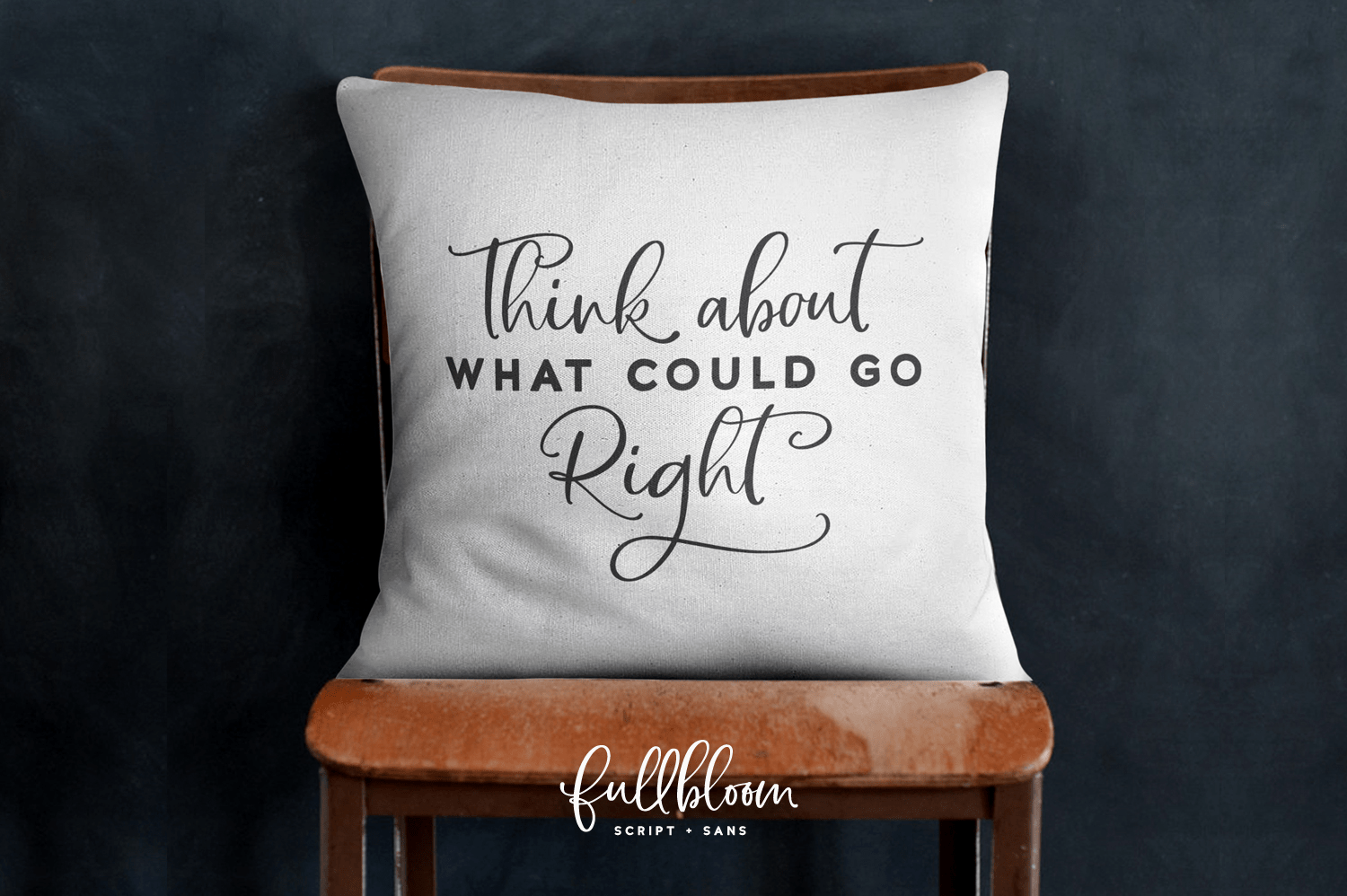 Fullbloom Font Duo Font Poster #1
