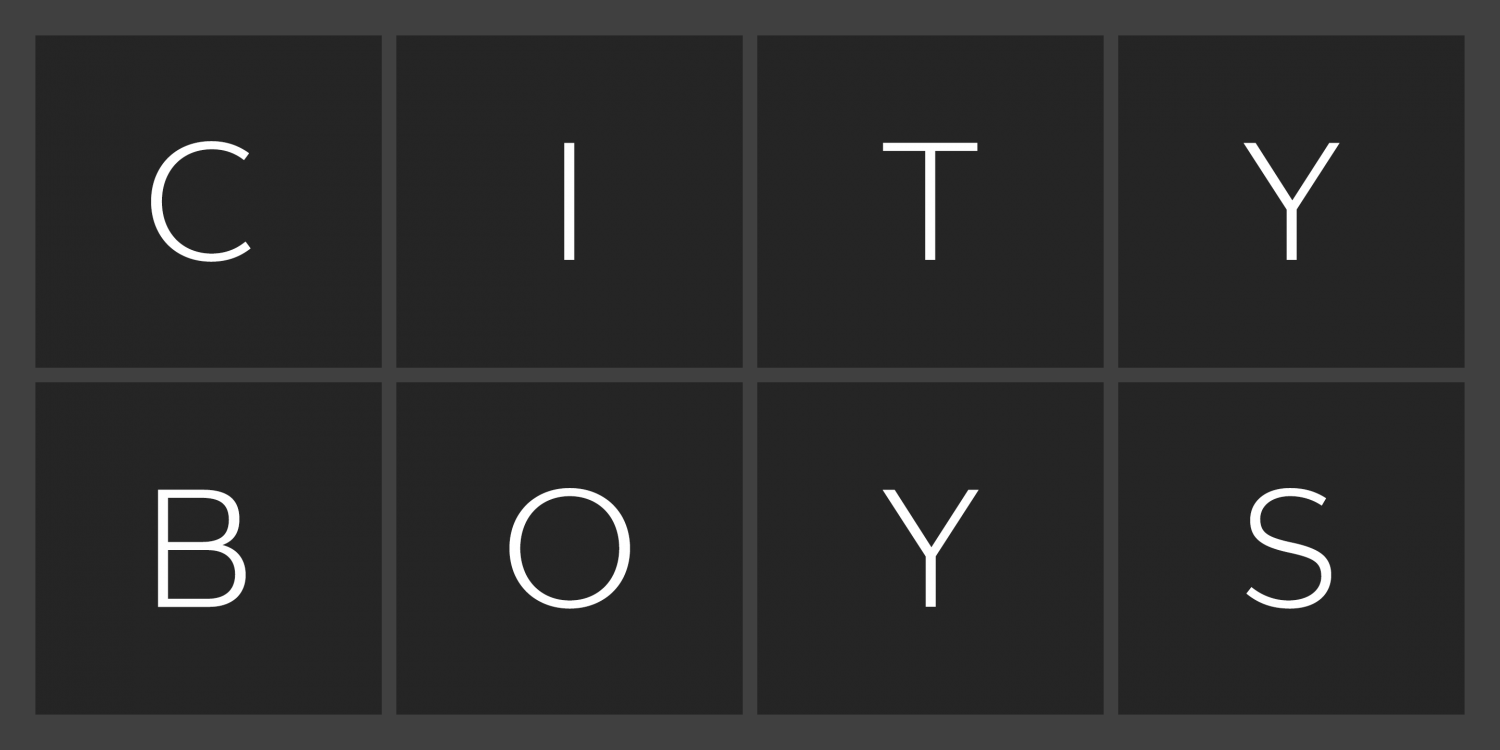 City Boys Font Poster #1