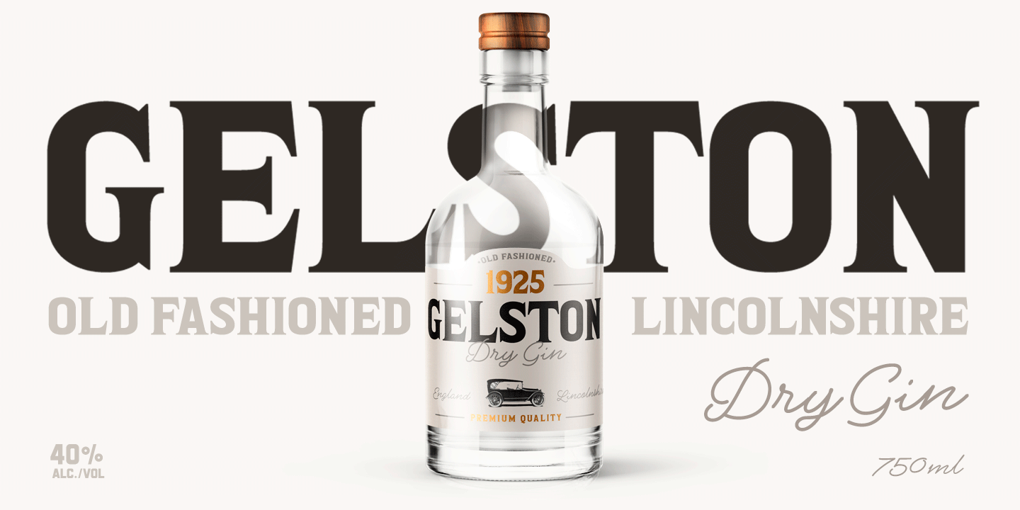 Gainsborough Font Poster #1