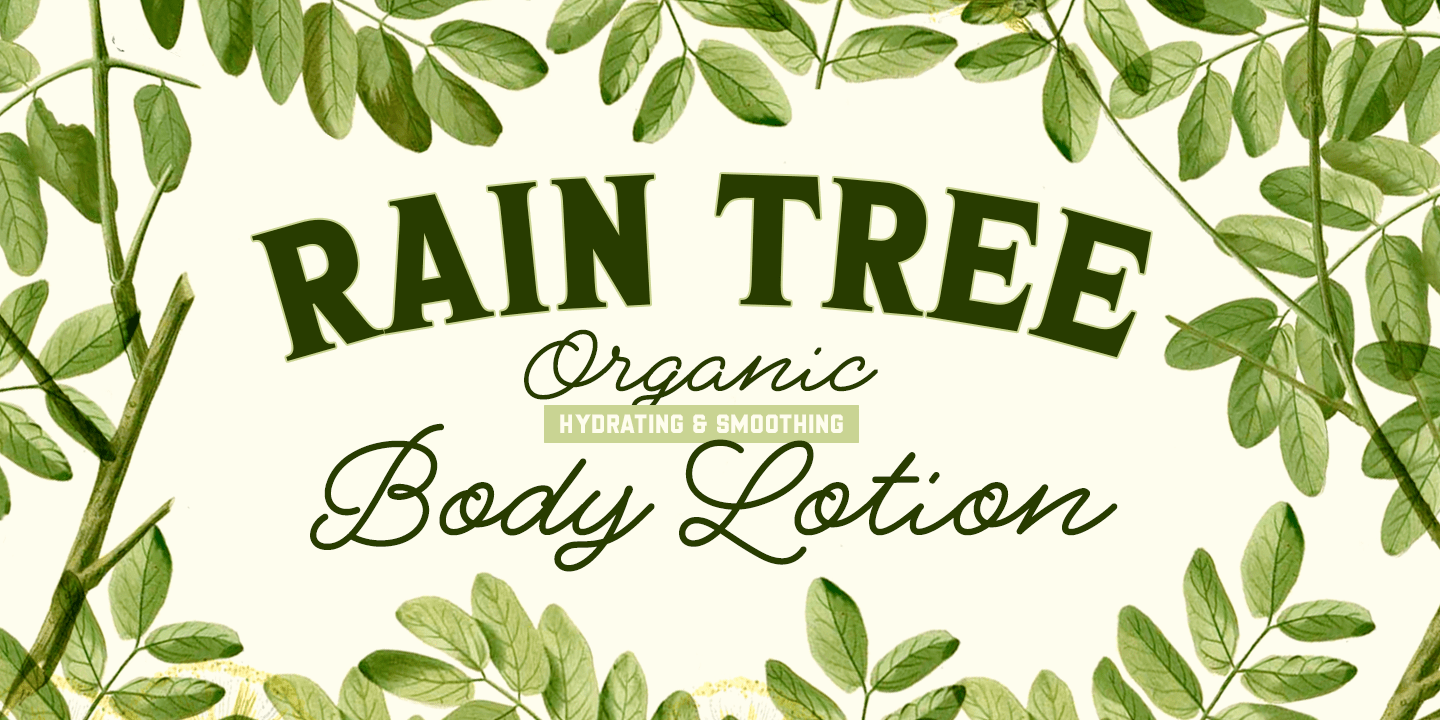 Gainsborough Font Poster #1