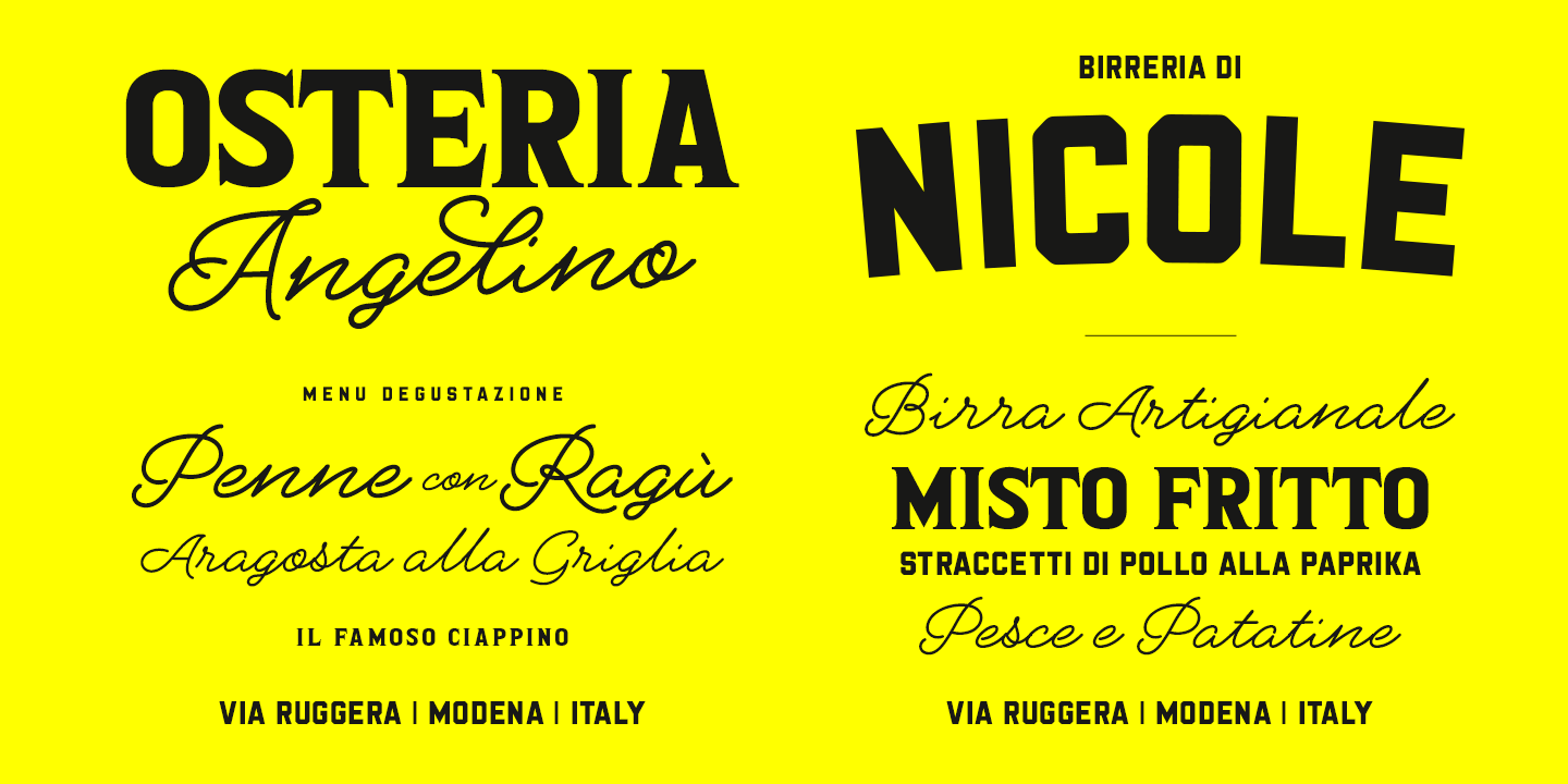 Gainsborough Font Poster #1