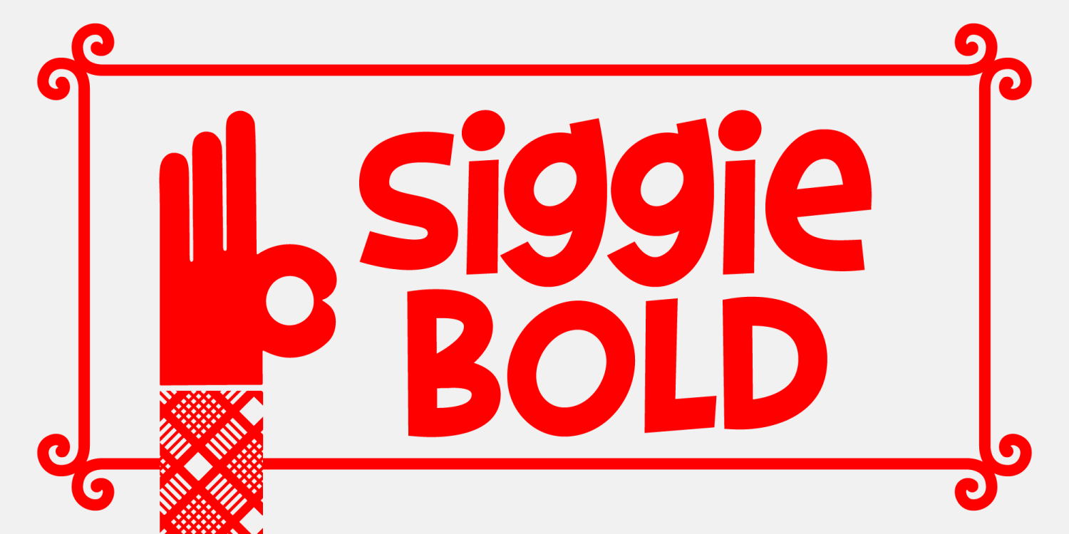 Sigmund Bold Font Poster #1