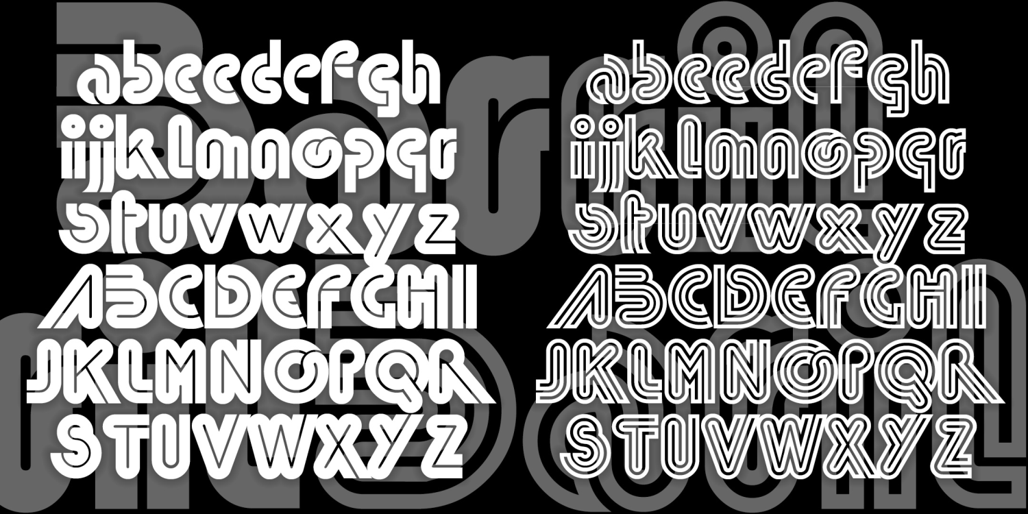 Barril Font Family Poster