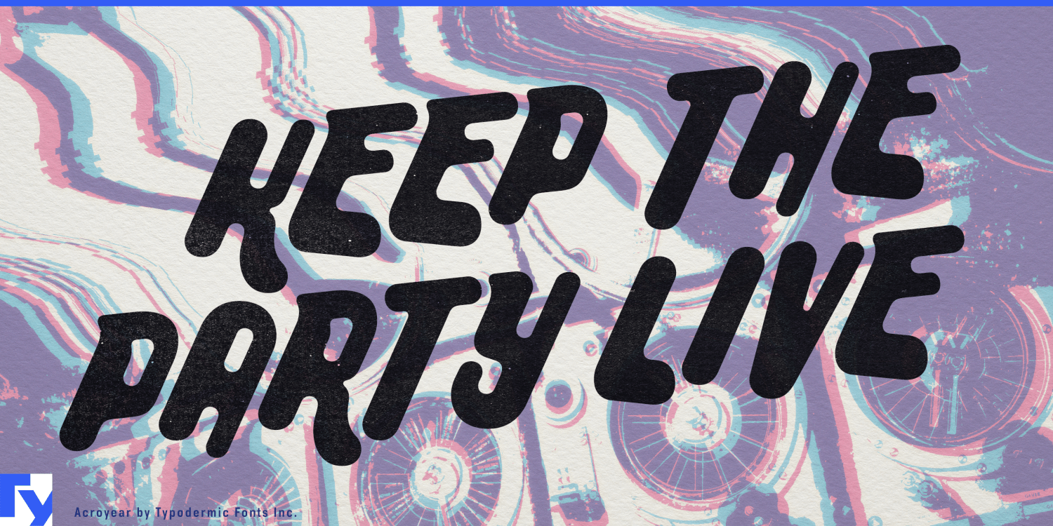 Acroyear Font Poster #1