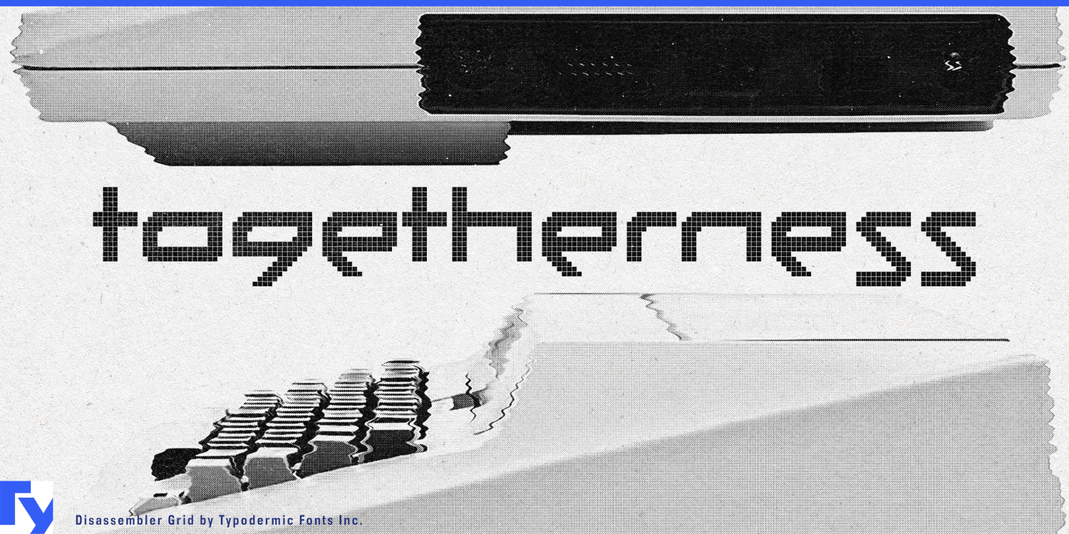 Disassembler Font Poster #1