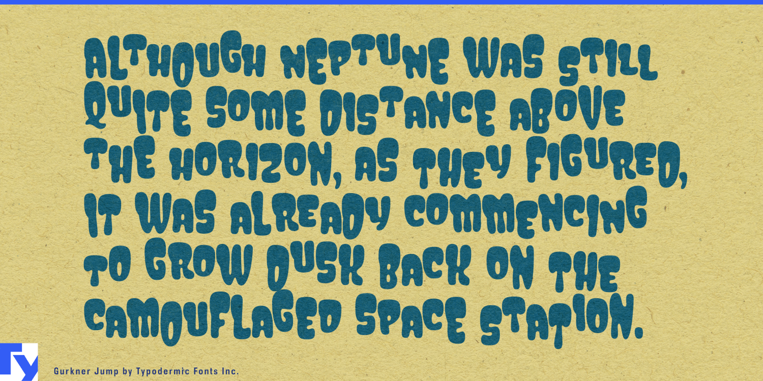 Gurkner Font Poster #1