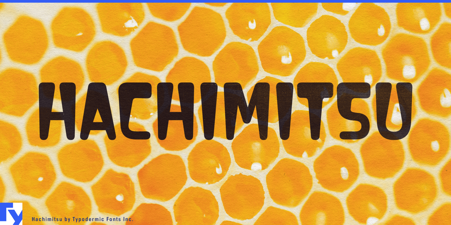 Hachimitsu Font Poster #1