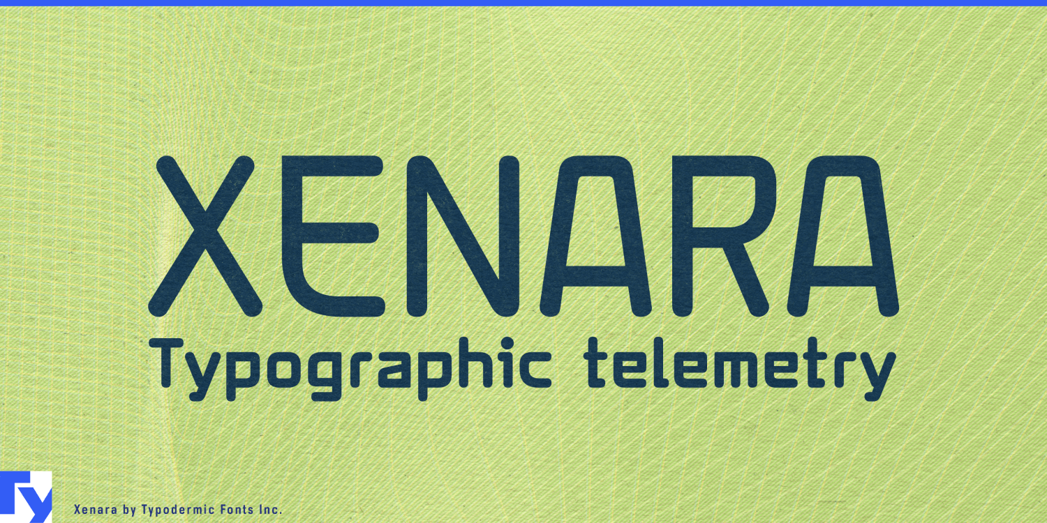 Xenara Font Poster #1