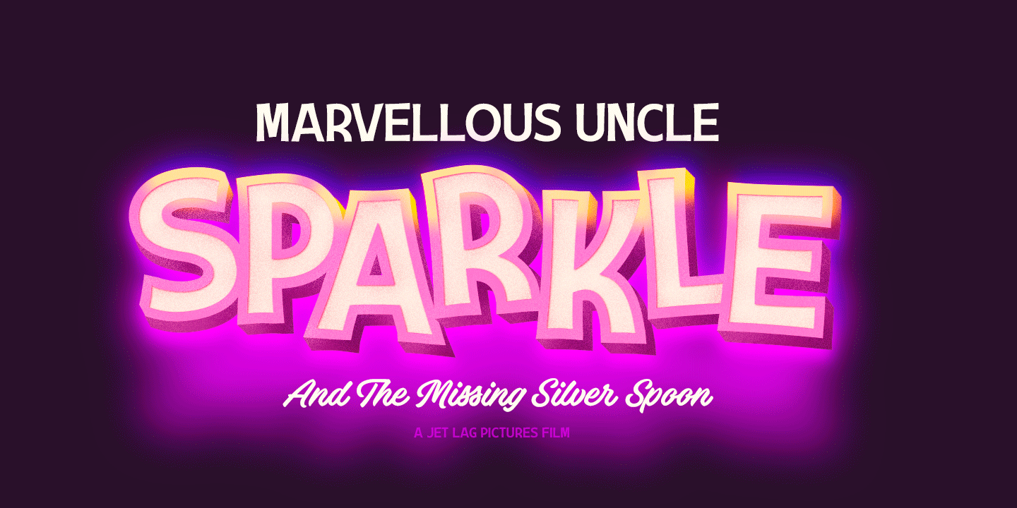 Dirty Sundae Font Poster #1