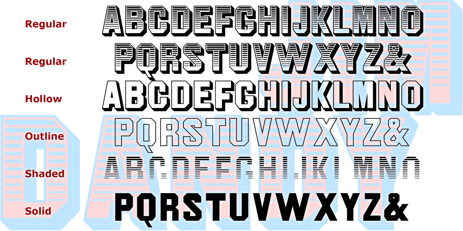 Jim Dandy Font Family Poster