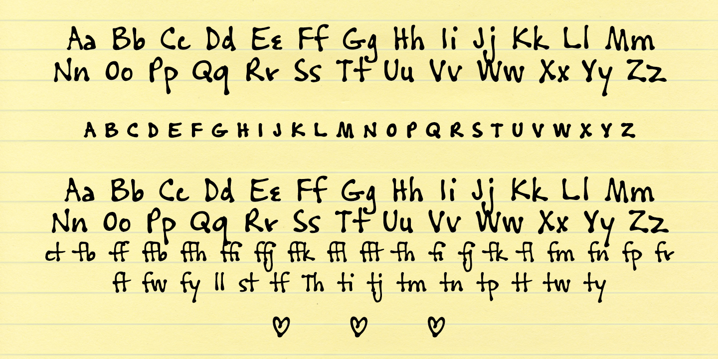 Cedar Street Font Poster #1