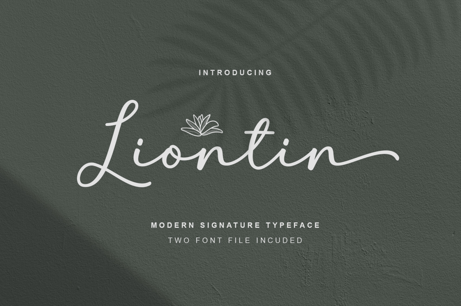 Liontin Font Poster #1