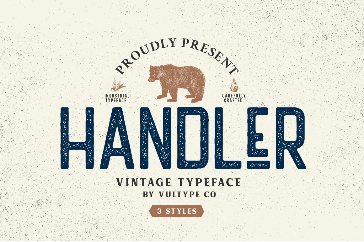 Handler Font Poster #1